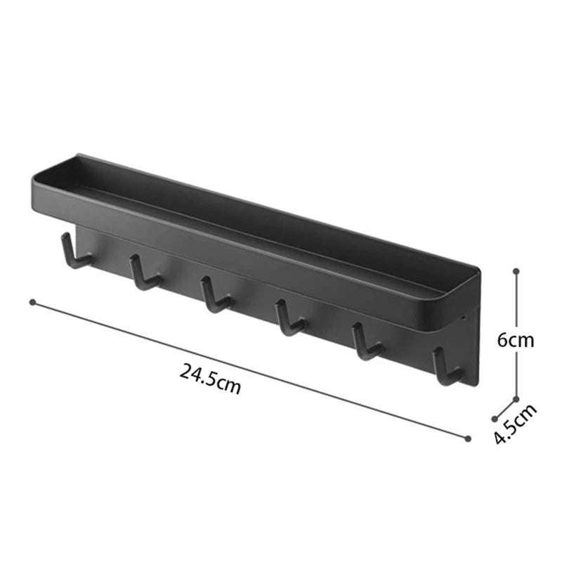 Wall-mounted accessory hook
