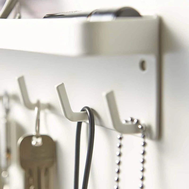 Wall-mounted accessory hook