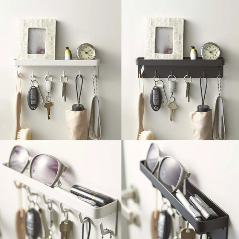 Wall-mounted accessory hook