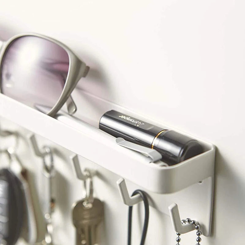 Wall-mounted accessory hook