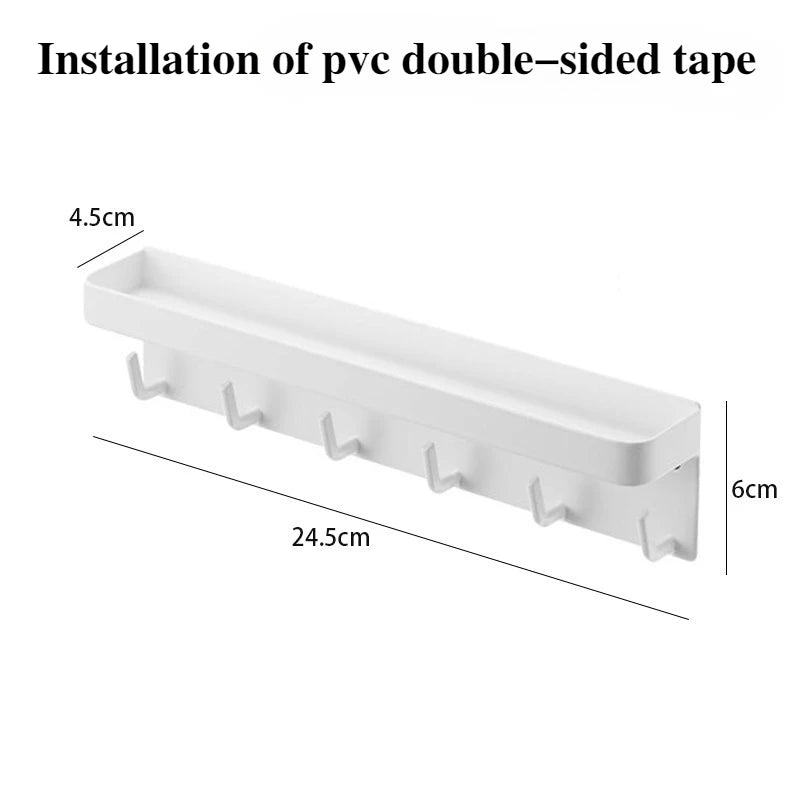 Wall-mounted accessory hook