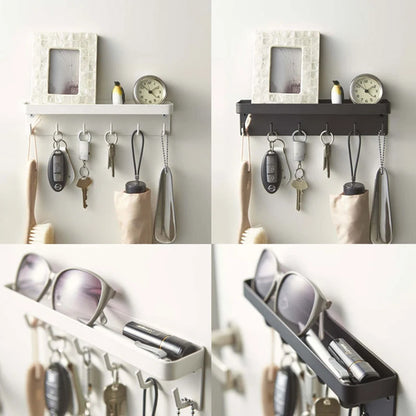 Wall-mounted accessory hook