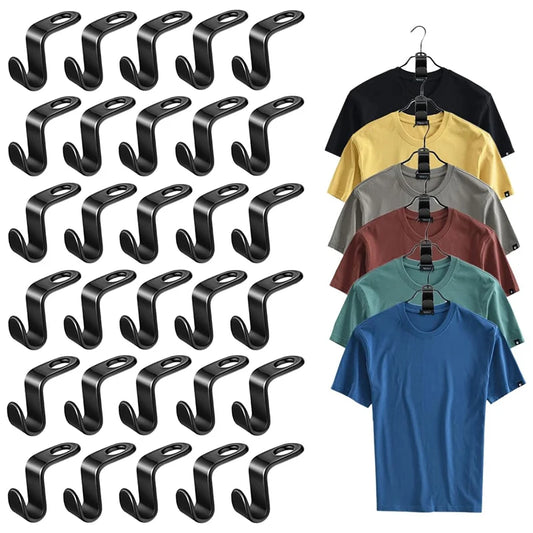 5-30PCS Wardrobe Hanger Hooks