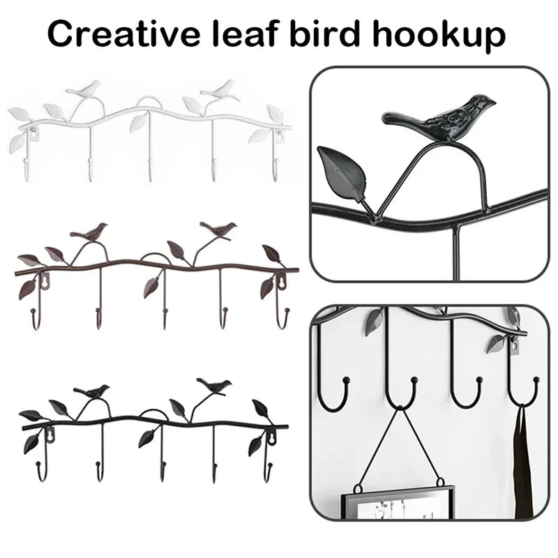 Nature Metal Wall Coat Rack